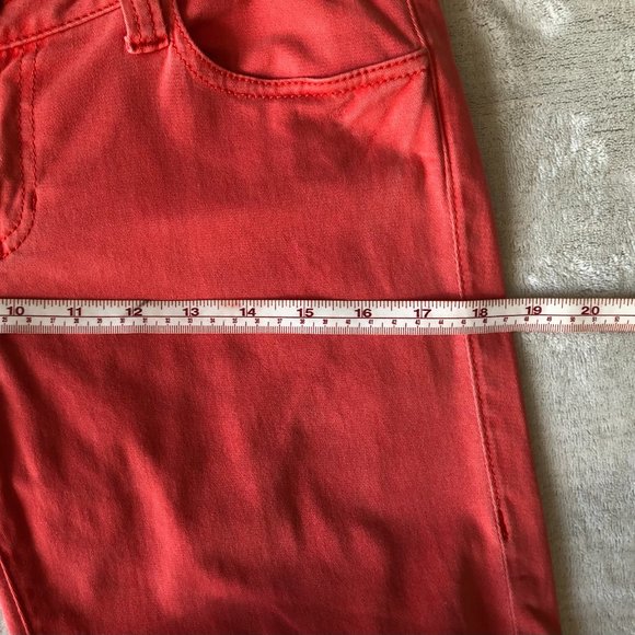 CAbi Lobster Skinny Pants Style #747 Size 4 Orange Coral - Picture 8 of 13